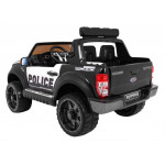 Elektrické autíčko Ford Ranger Raptor policia nelakované - čierne 